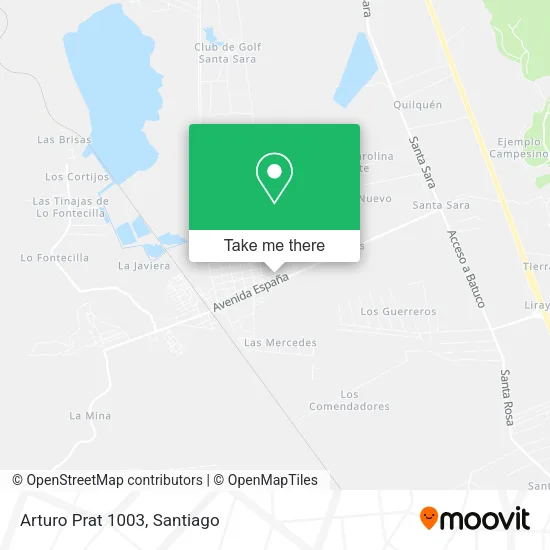 Arturo Prat 1003 map