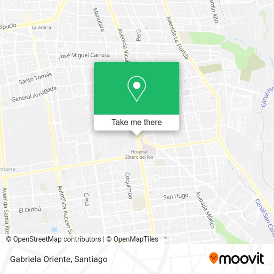 Gabriela Oriente map