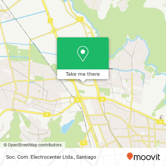 Soc. Com. Electrocenter Ltda. map