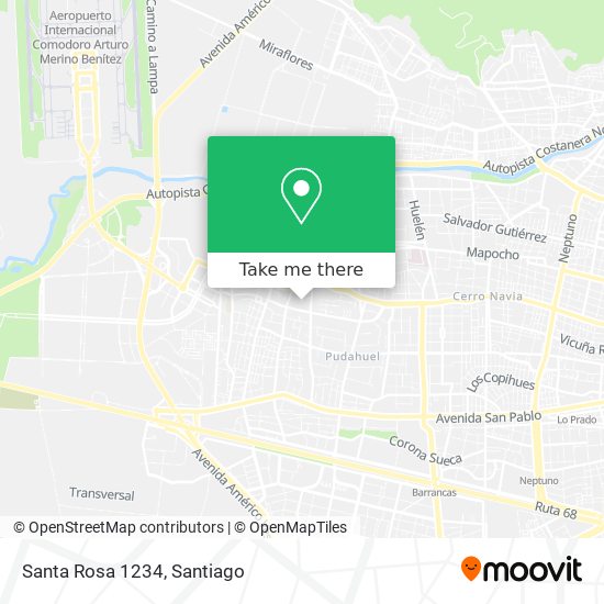 Santa Rosa 1234 map