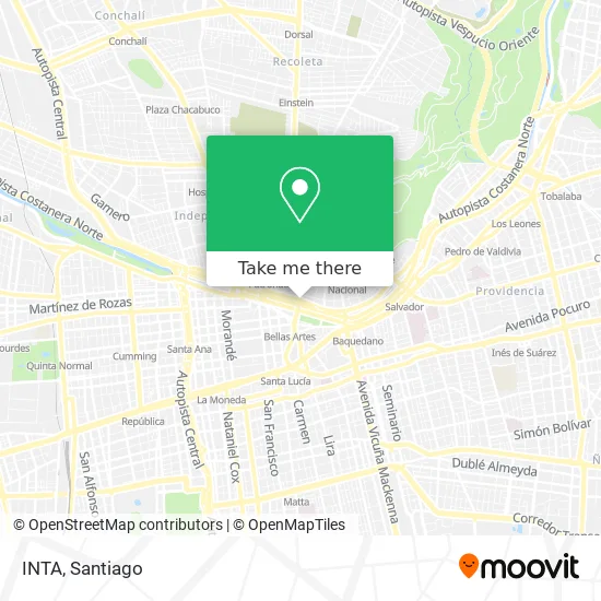 INTA map