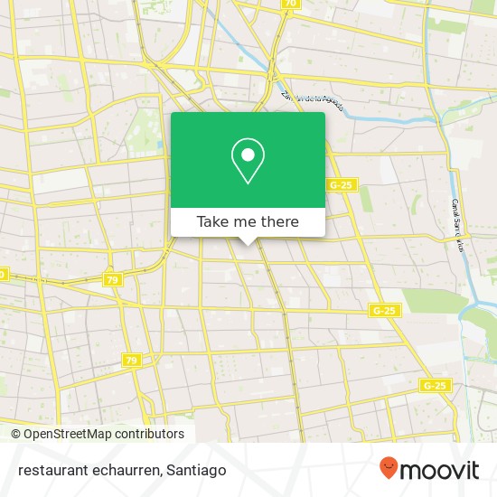 restaurant echaurren map