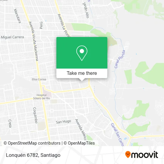 Lonquén 6782 map