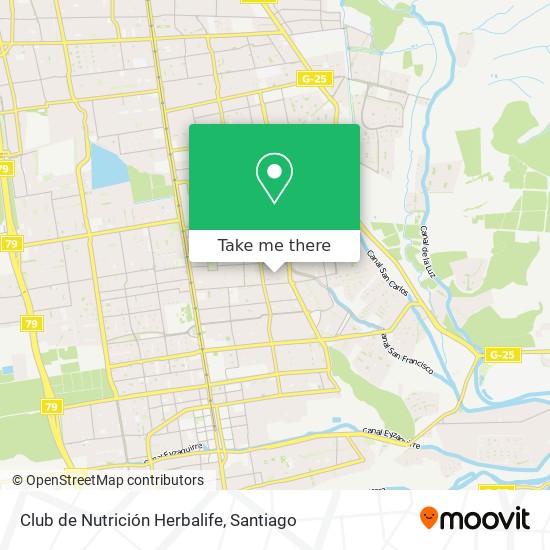 Club de Nutrición Herbalife map