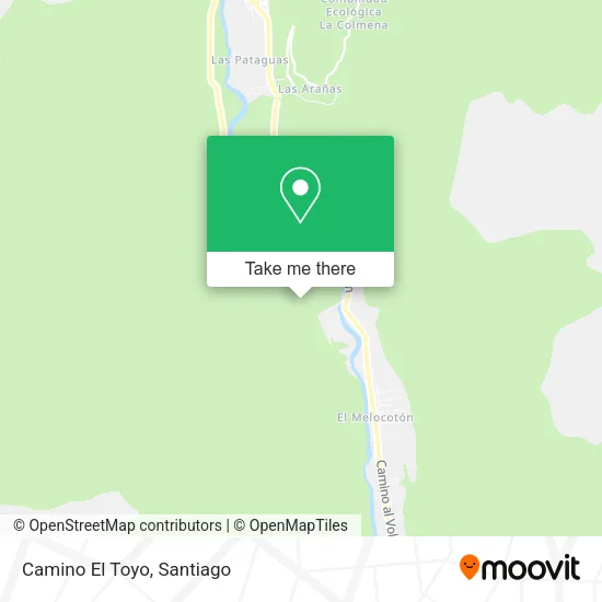 Camino El Toyo map