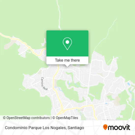 Condominio Parque Los Nogales map