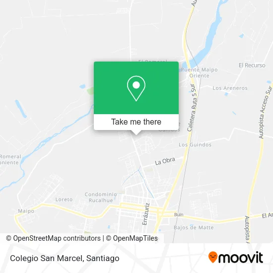 Colegio San Marcel map