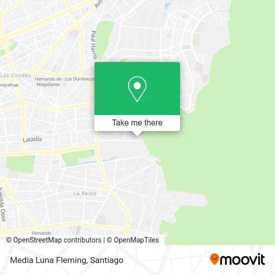 Media Luna Fleming map