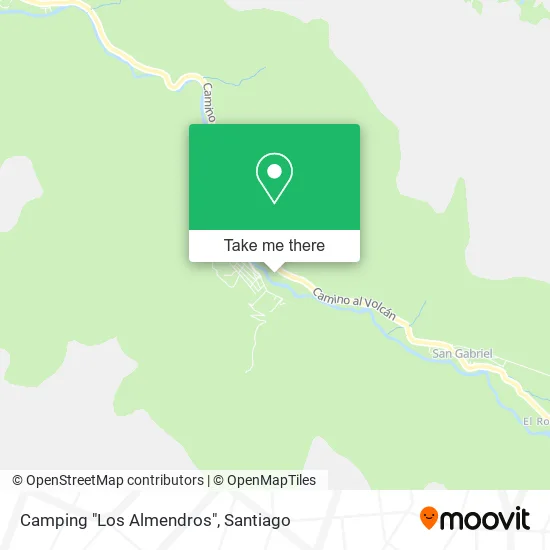 Mapa de Camping "Los Almendros"