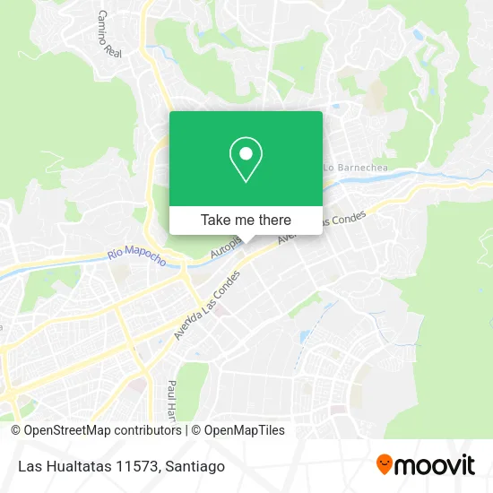 Las Hualtatas 11573 map