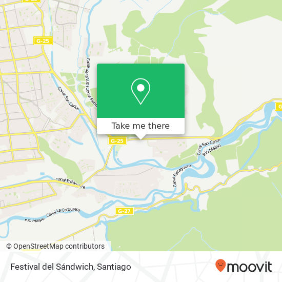 Festival del Sándwich map