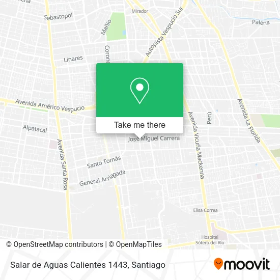 Salar de Aguas Calientes 1443 map