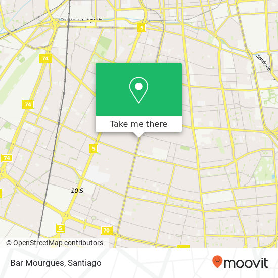 Bar Mourgues map