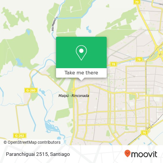 Paranchiguai 2515 map
