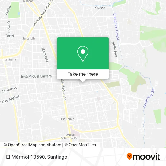 El Mármol 10590 map