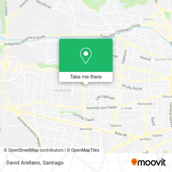 David Arellano map
