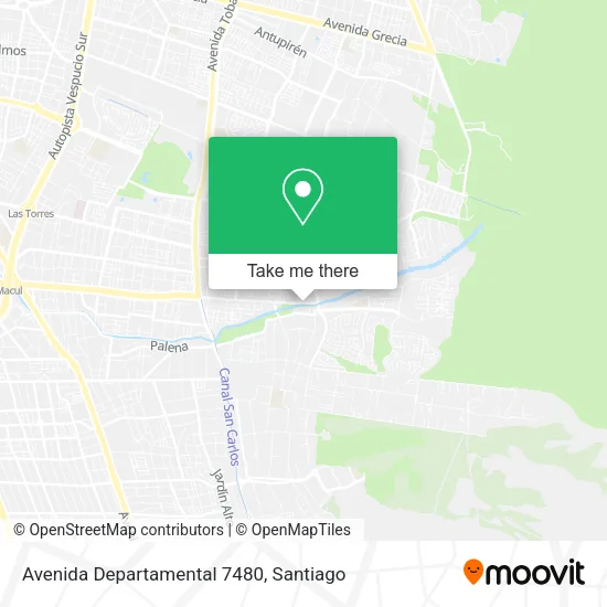 Avenida Departamental 7480 map