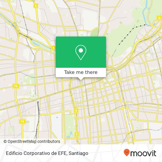 Edificio Corporativo de EFE map