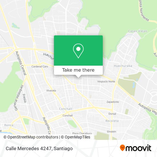 Calle Mercedes 4247 map