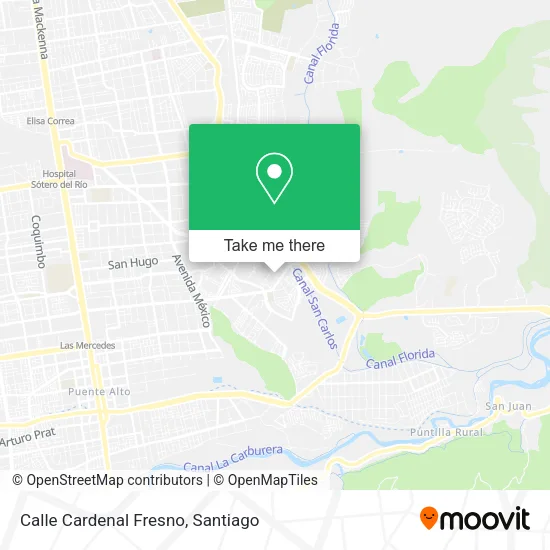Calle Cardenal Fresno map
