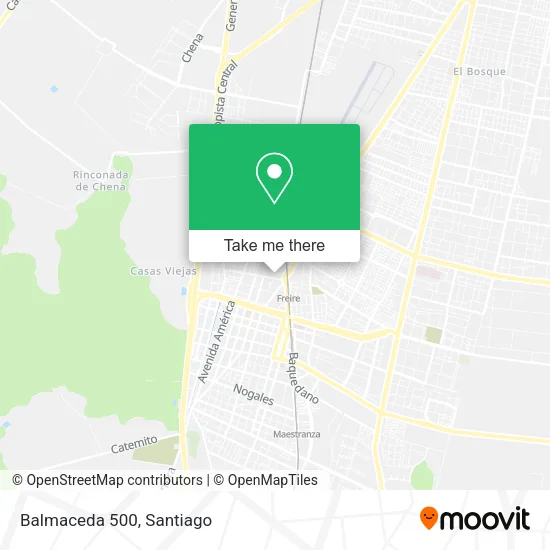 Balmaceda 500 map