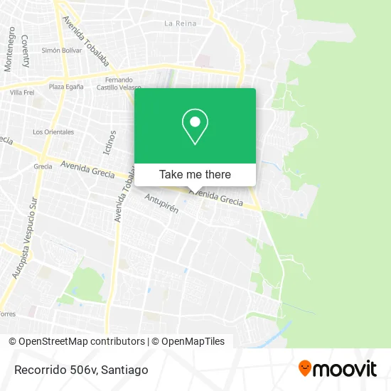 Recorrido 506v map