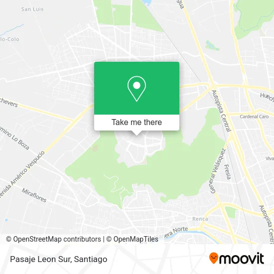 Pasaje Leon Sur map