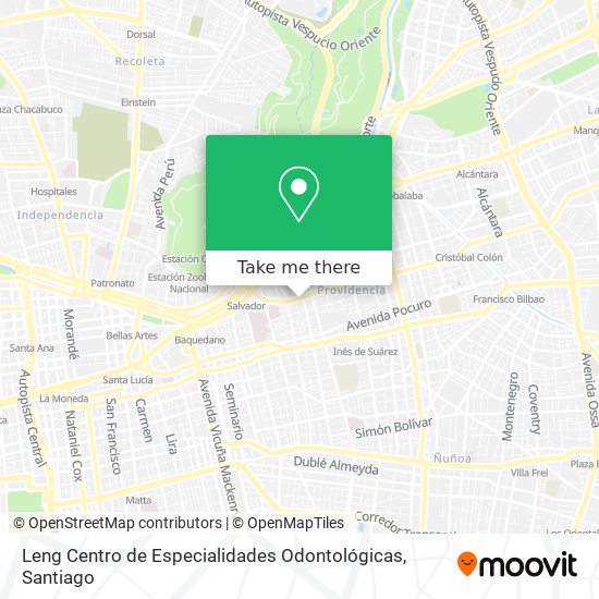 Leng Centro de Especialidades Odontológicas map