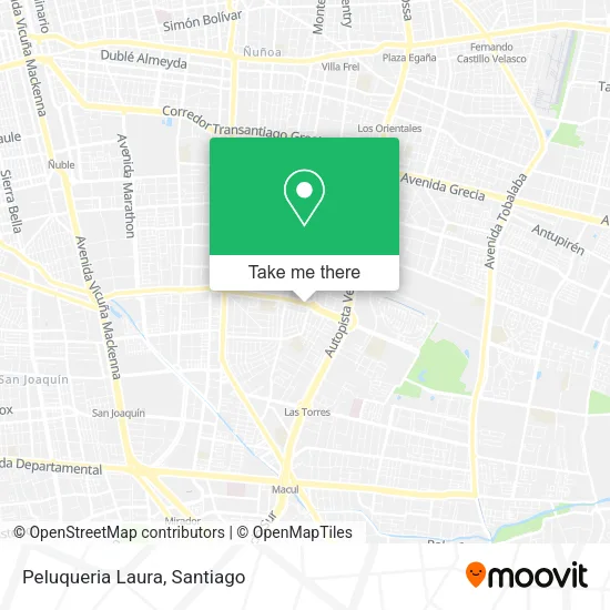 Peluqueria Laura map