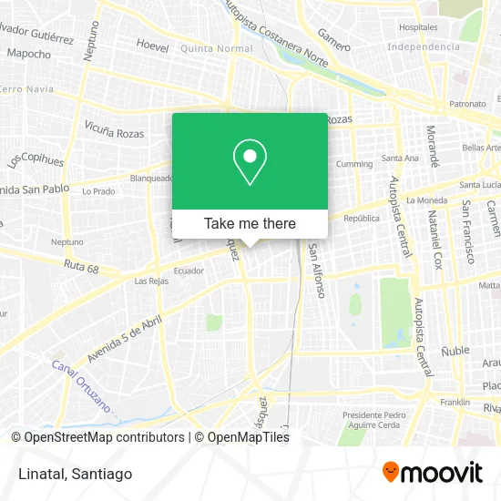 Linatal map