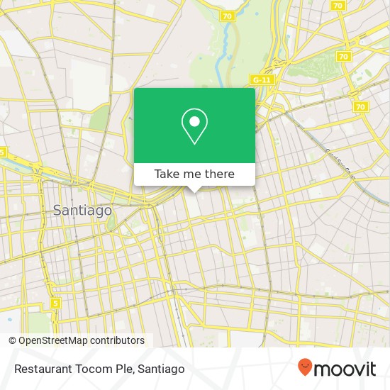 Restaurant Tocom Ple map