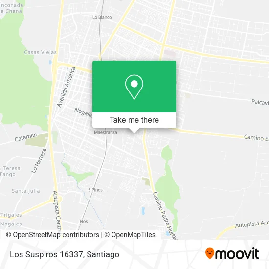 Los Suspiros 16337 map