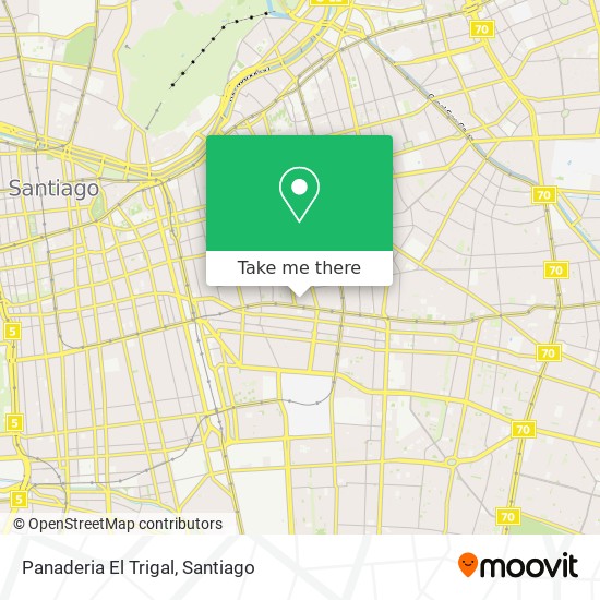 Panaderia El Trigal map