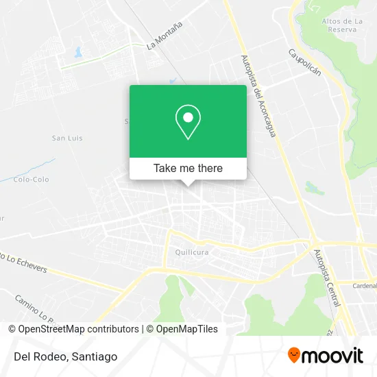 Del Rodeo map