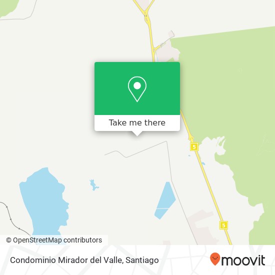 Condominio Mirador del Valle map