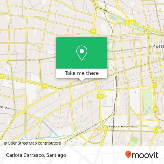 Carlota Carrasco map