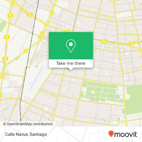 Calle Navus map