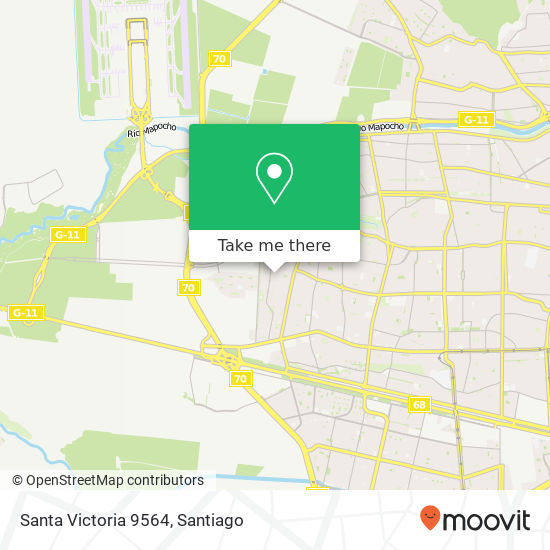 Mapa de Santa Victoria 9564