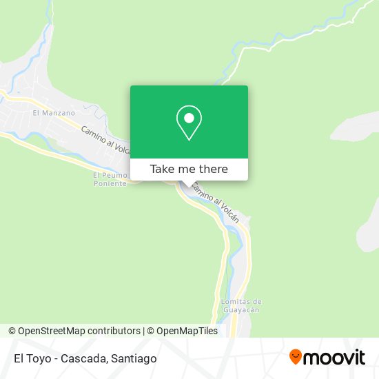 El Toyo - Cascada map