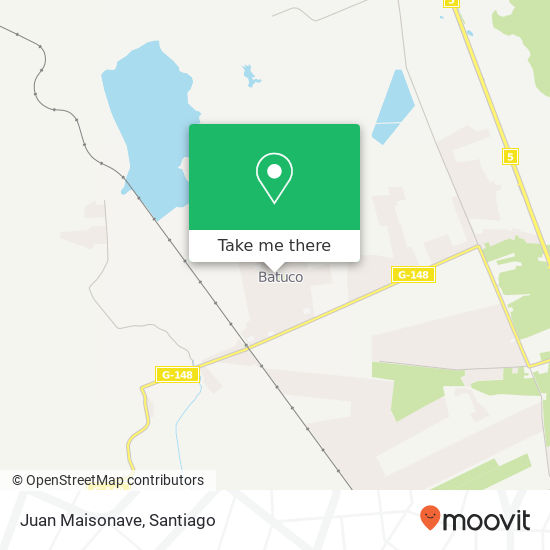 Juan Maisonave map