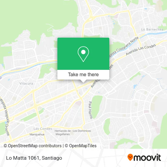 Lo Matta 1061 map