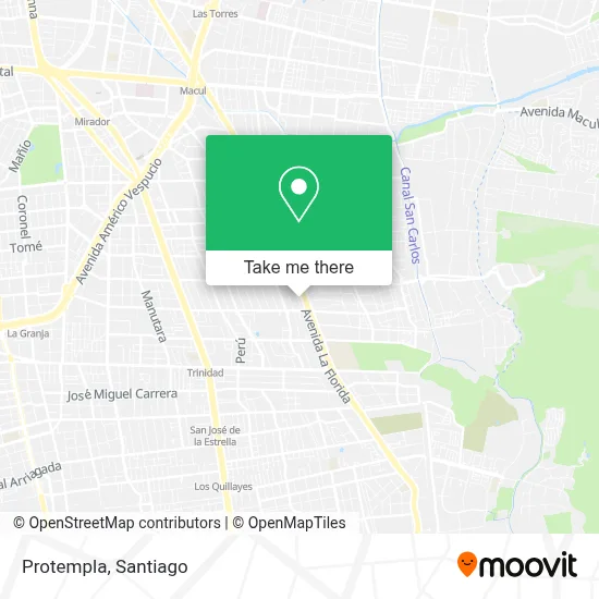 Protempla map