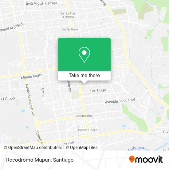 Rocodromo Mupun map