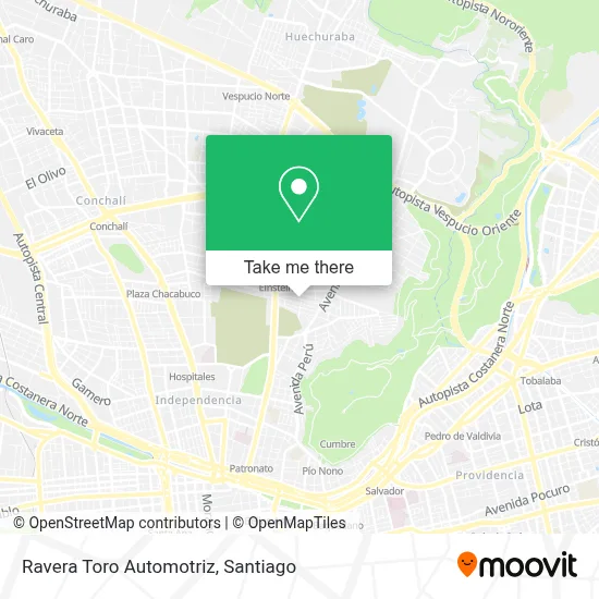 Ravera Toro Automotriz map