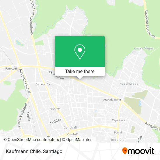 Kaufmann Chile map