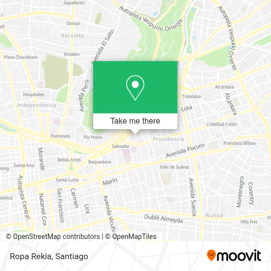 Ropa Rekia map