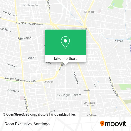 Ropa Exclusiva map