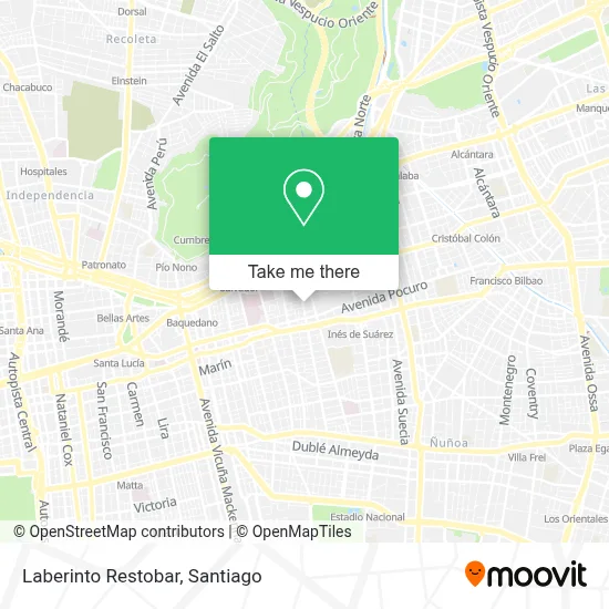 Laberinto Restobar map