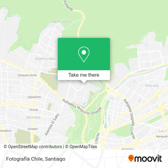 Fotografía Chile map
