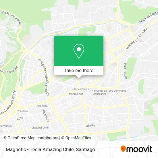 Magnetic - Tesla Amazing Chile map